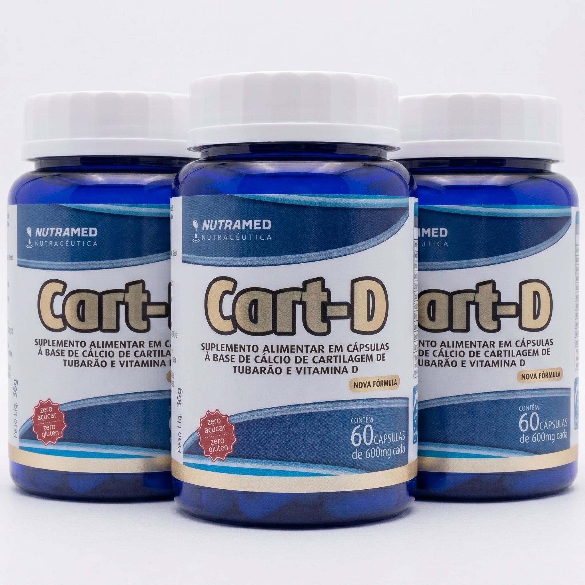 Cart - D Cartilagem de Tubarão | 60 cápsulas