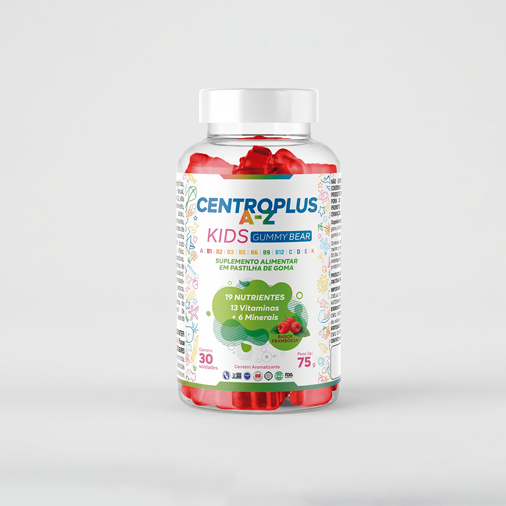 Centroplus A-Z Kids Gummy Bear | 30 gomas