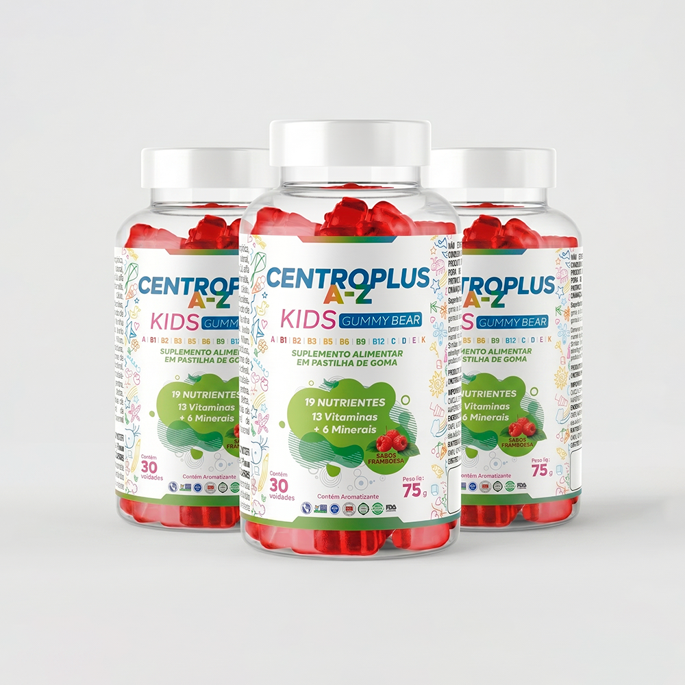 Centroplus A-Z Kids Gummy Bear | 30 gomas