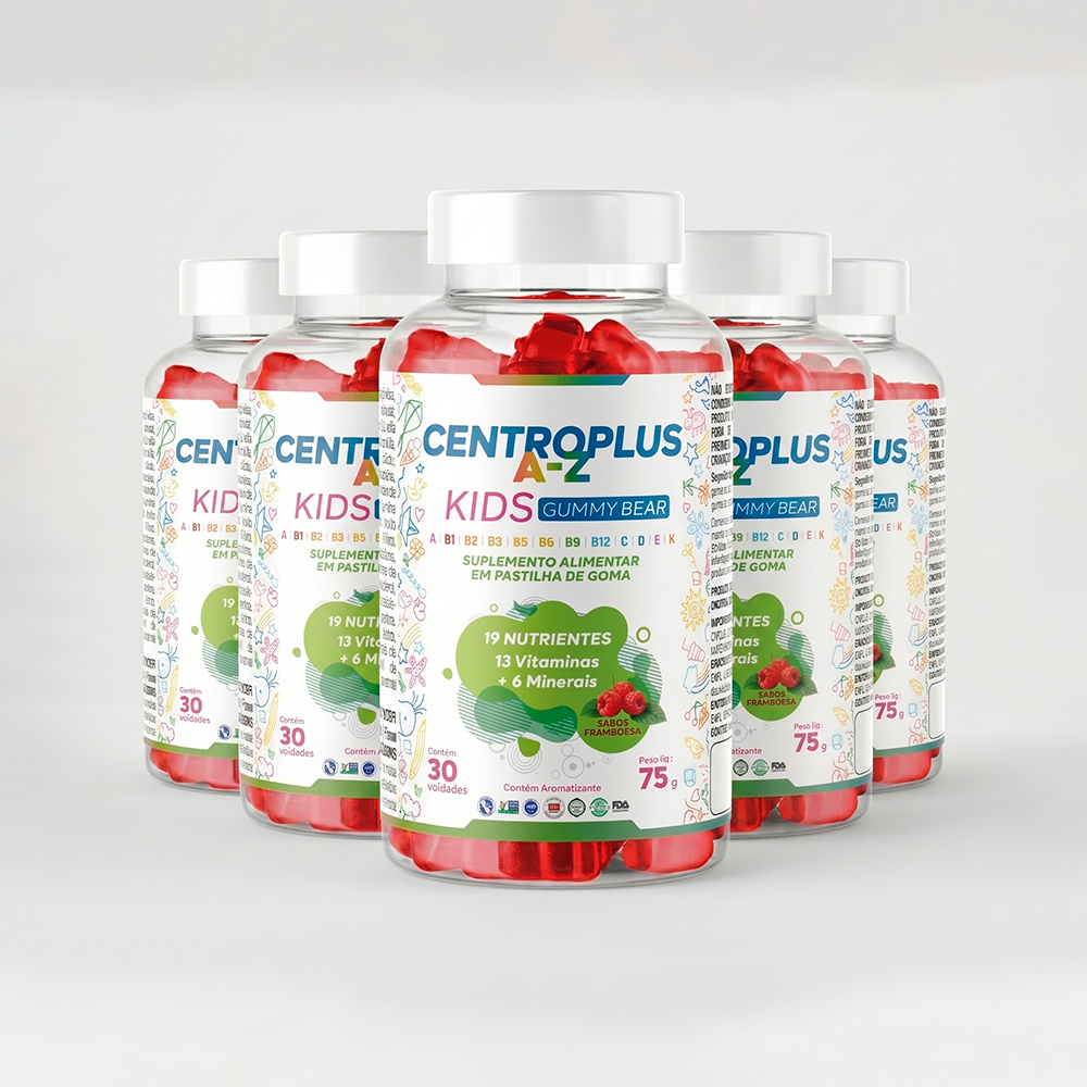 Centroplus A-Z Kids Gummy Bear | 30 gomas