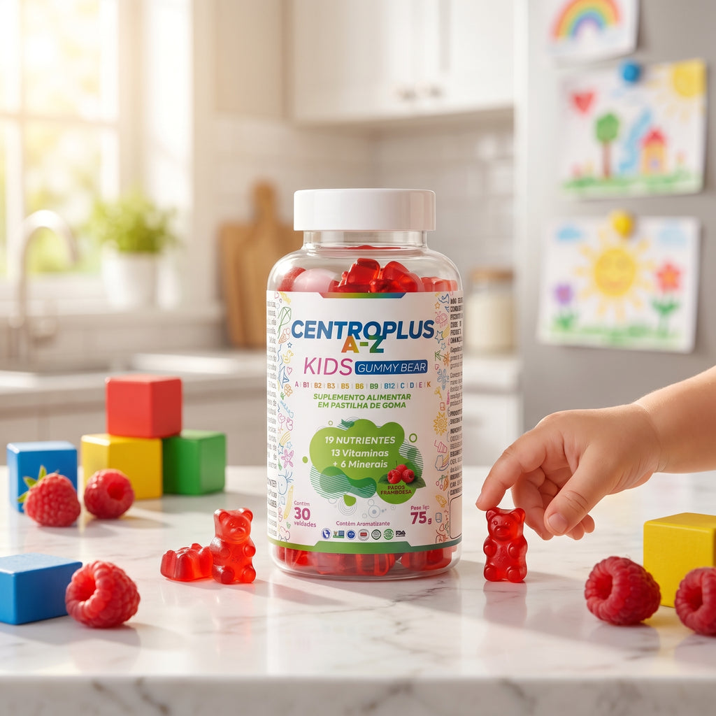 Centroplus A-Z Kids Gummy Bear | 30 gomas