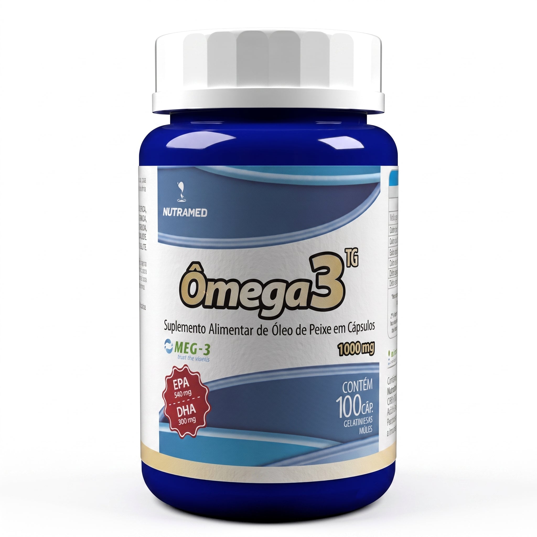 Ômega 3 - 1000mg | 100 cápsulas