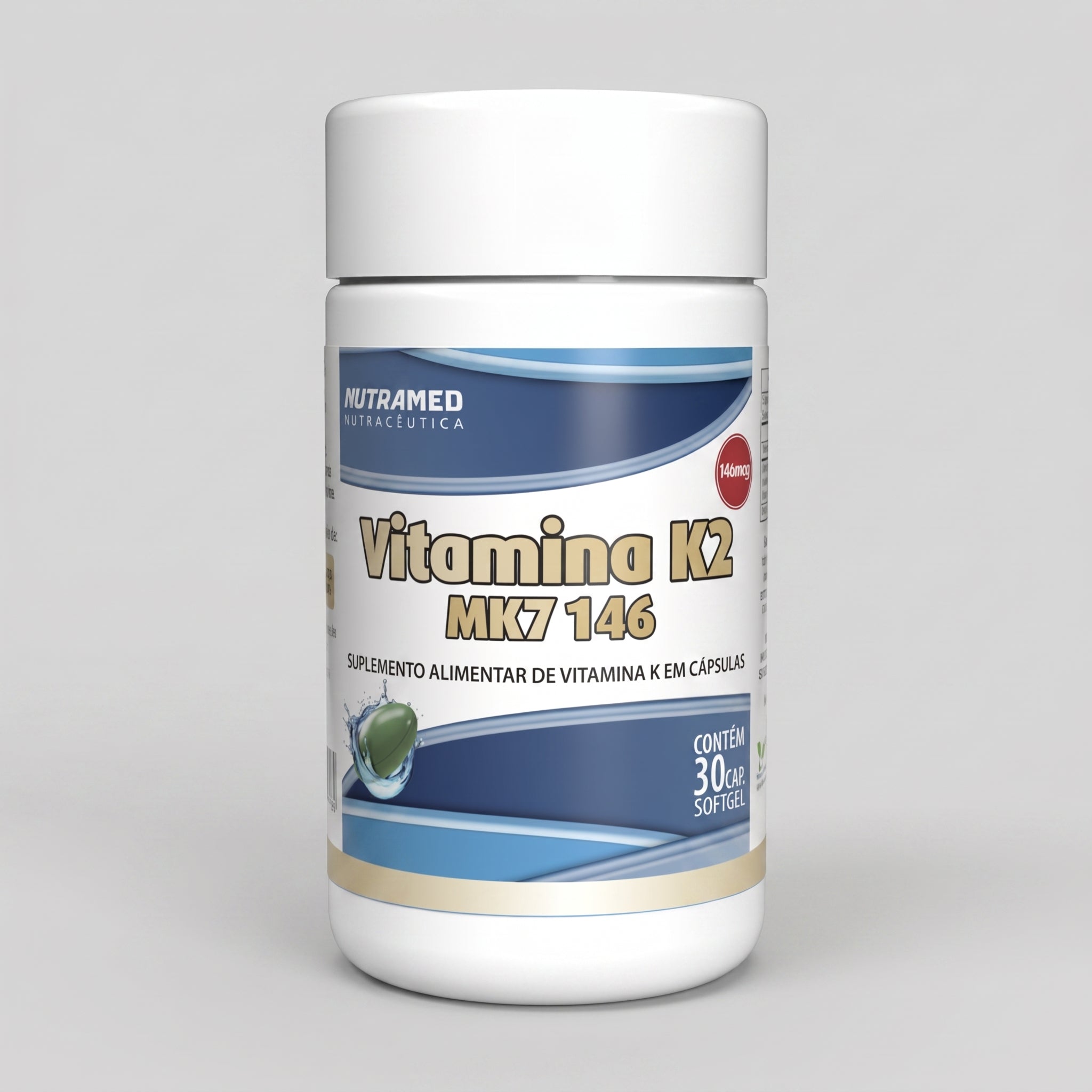 Vitamina K2 (MK7 146) - 146mcg | 30 cápsulas