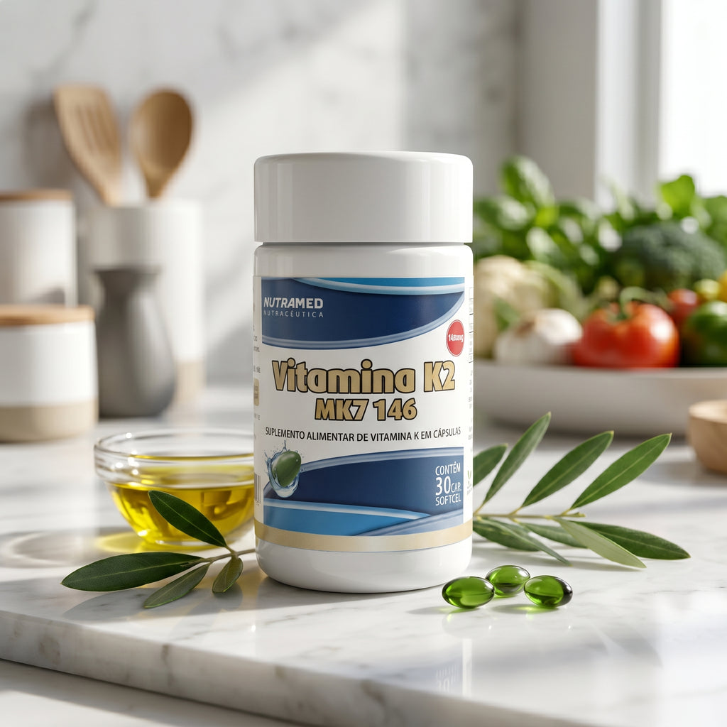 Vitamina K2 (MK7 146) - 146mcg | 30 cápsulas