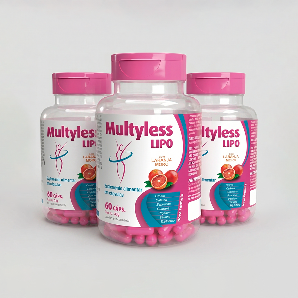 Multyless Lipo | 60 Cápsulas