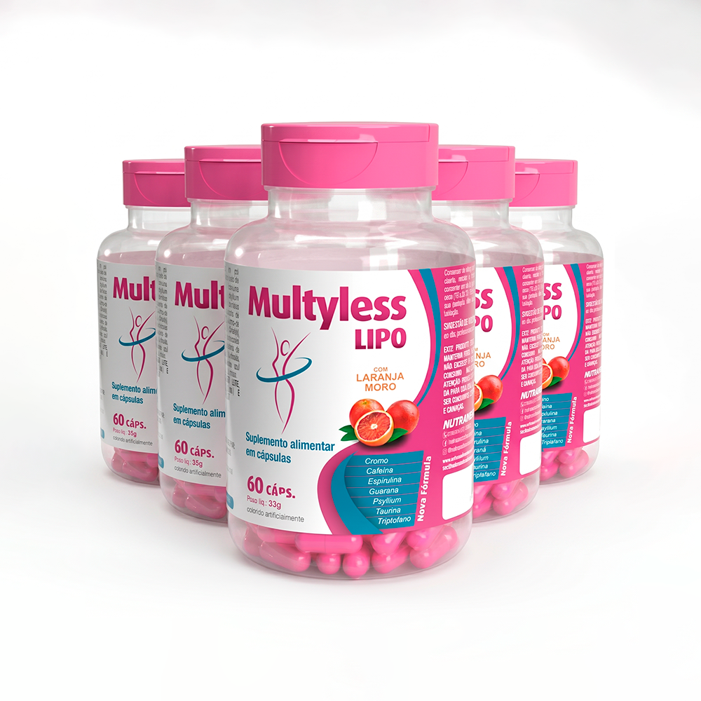 Multyless Lipo | 60 Cápsulas