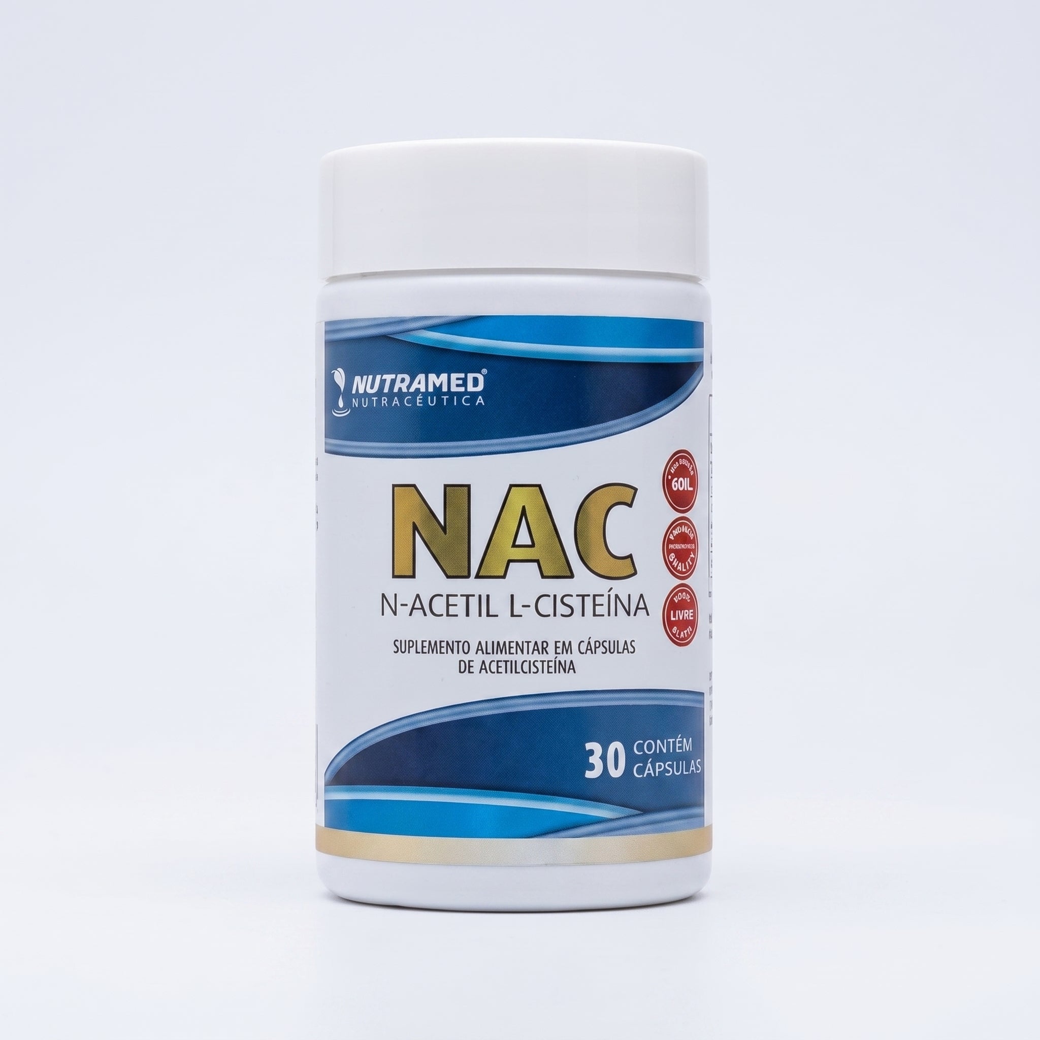NAC (N-Acetilcisteína) | 30 cápsulas