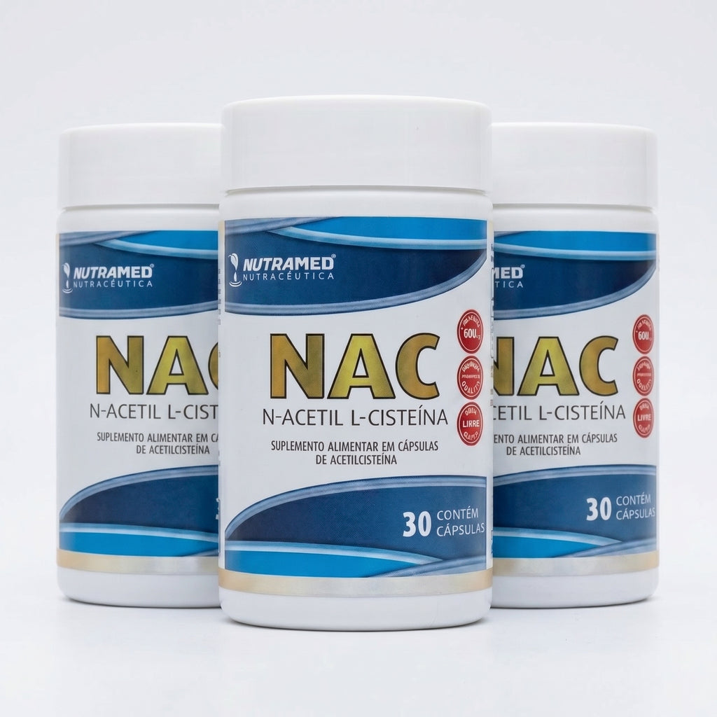 NAC (N-Acetilcisteína) | 30 cápsulas