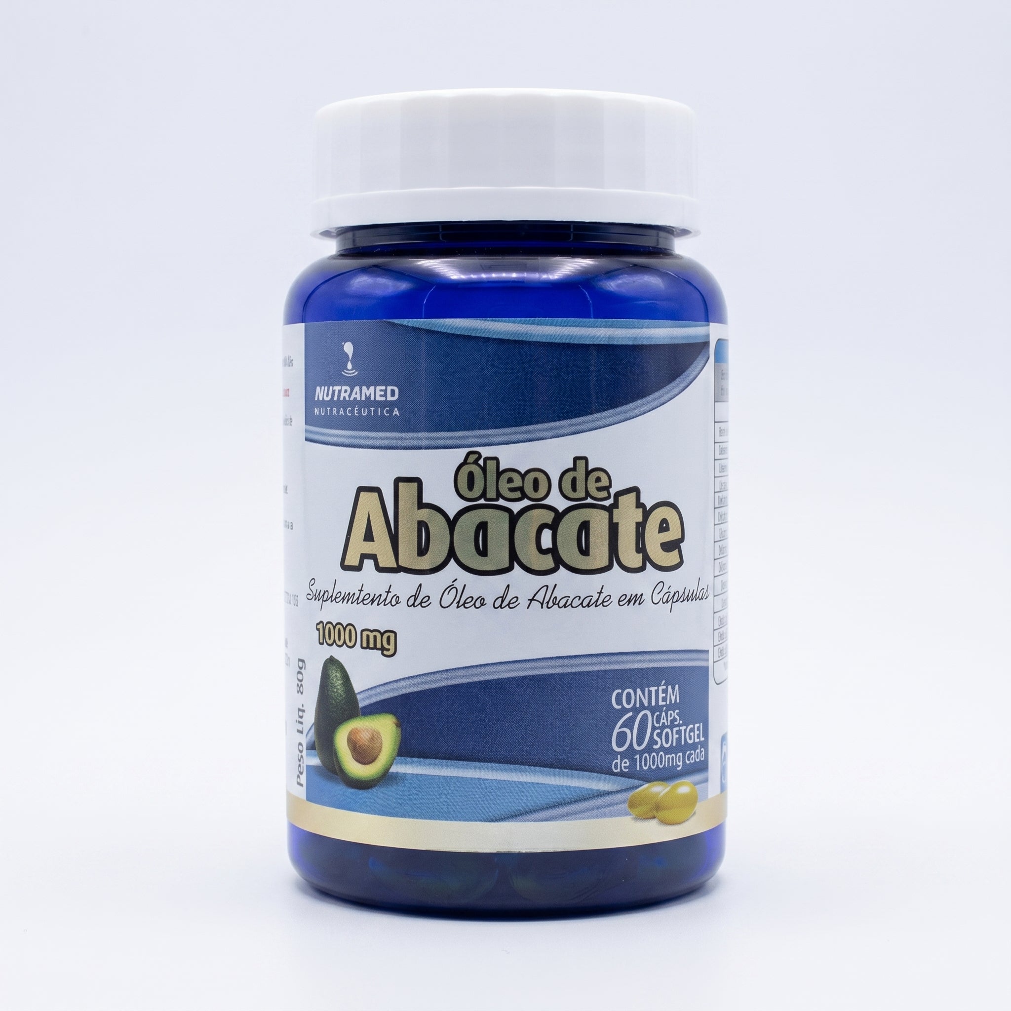 Óleo de Abacate | 60 Cápsulas