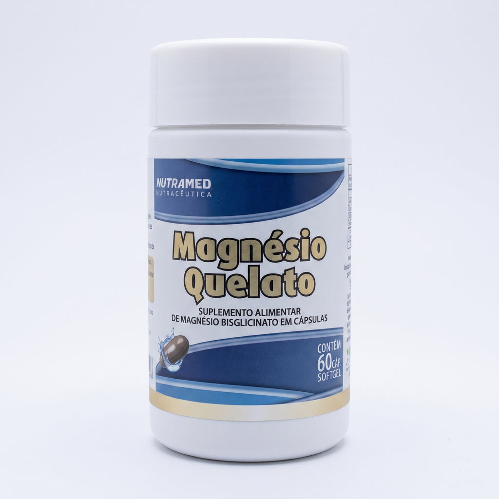 Magnésio Bisglicinato (Quelato) | 60 Cápsulas