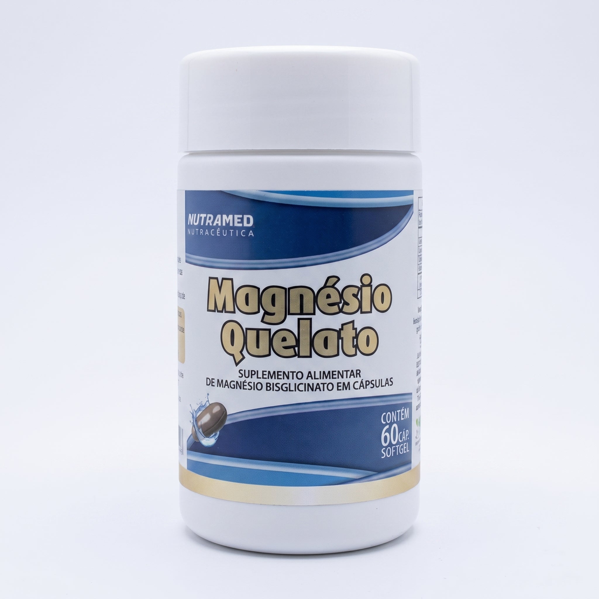 Magnésio Bisglicinato (Quelato) | 60 Cápsulas
