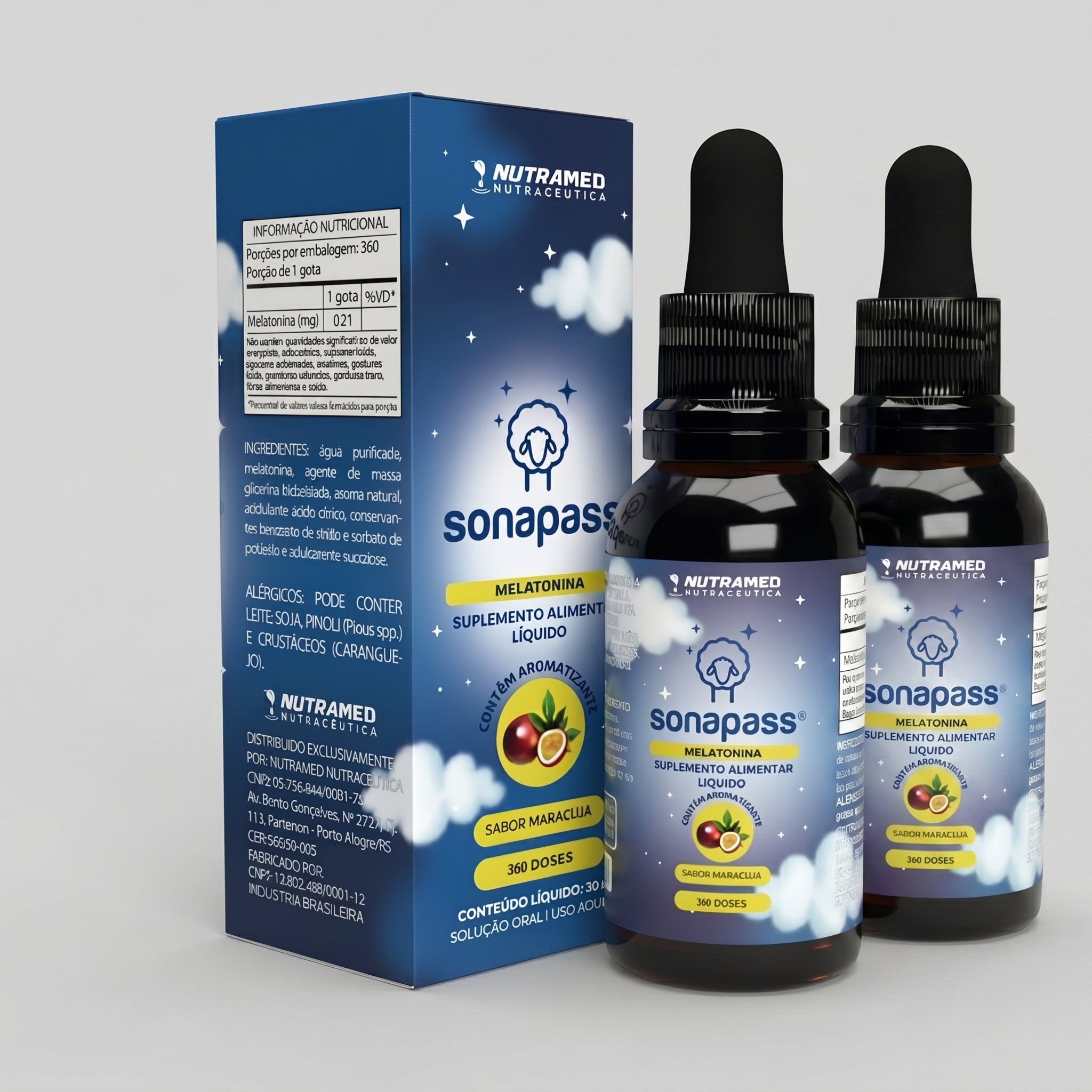 Sonapass Melatonina Gotas | 30ml