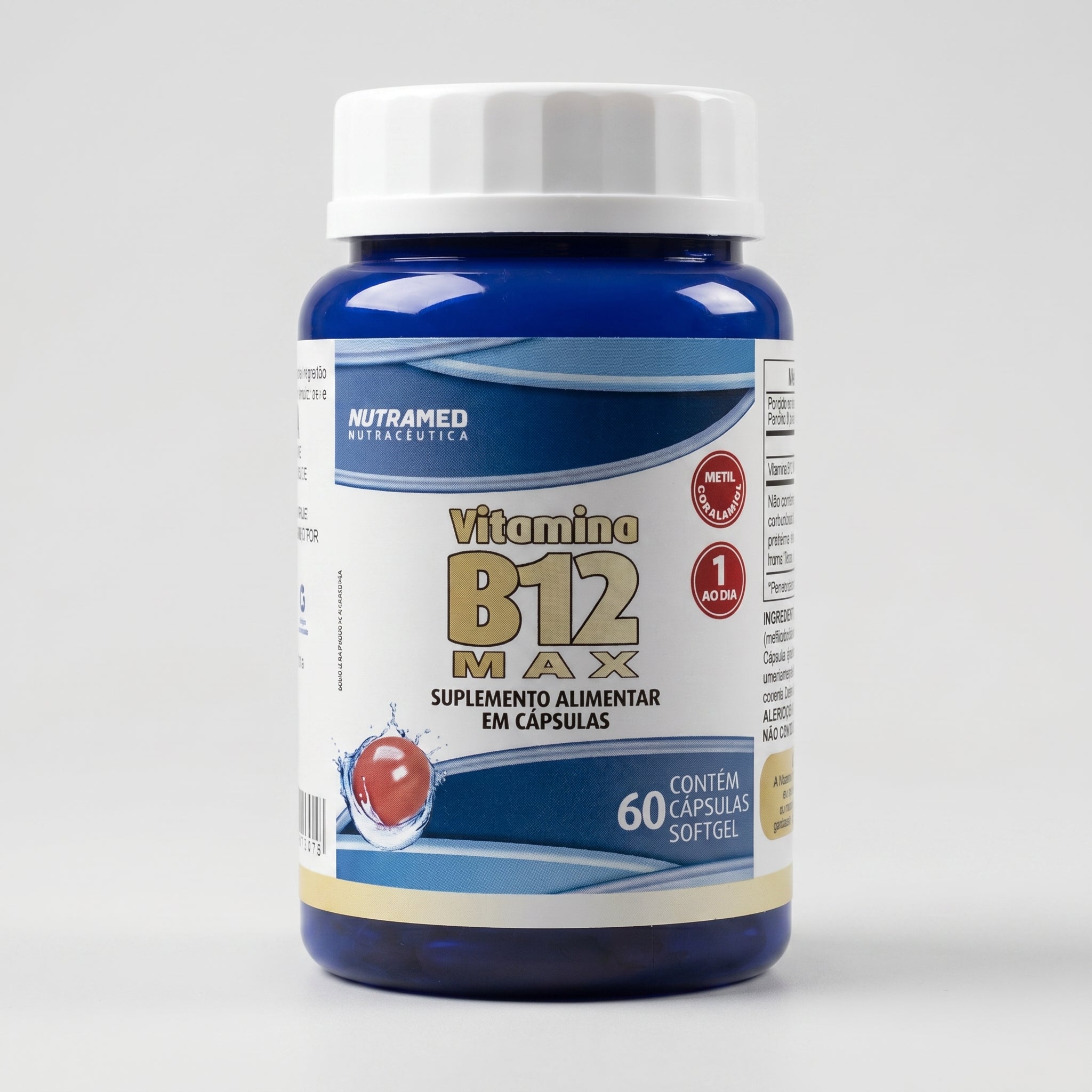 Vitamina B12 Max (Metilcobalamina) | 60 cápsulas