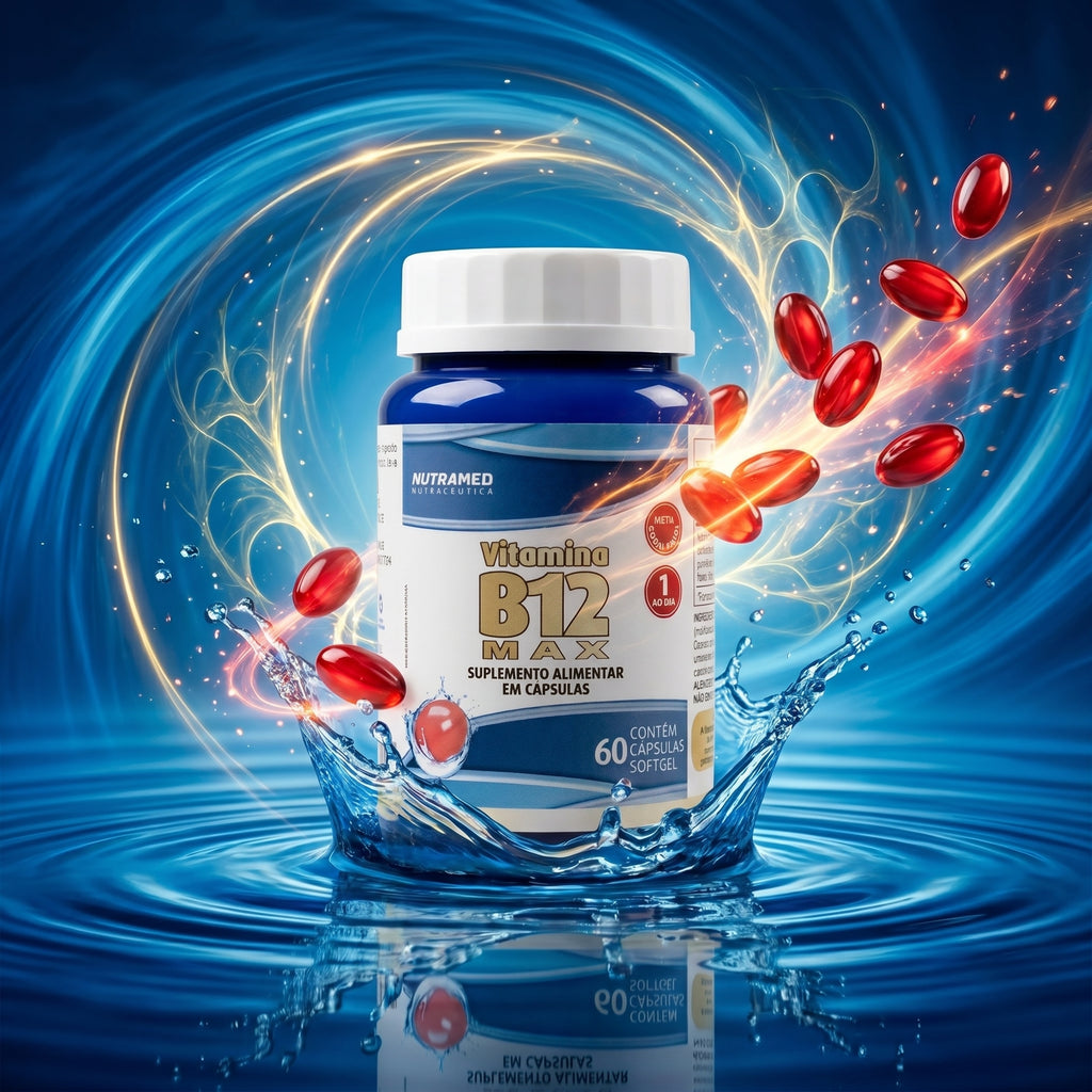 Vitamina B12 Max (Metilcobalamina) | 60 cápsulas
