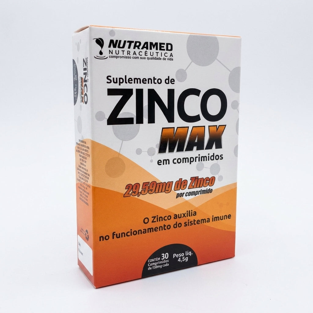Zinco MAX | 30 Comprimidos