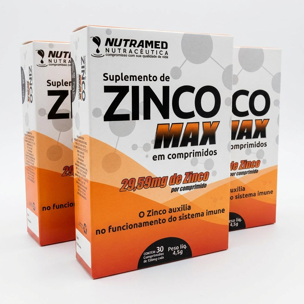 Zinco MAX | 30 Comprimidos