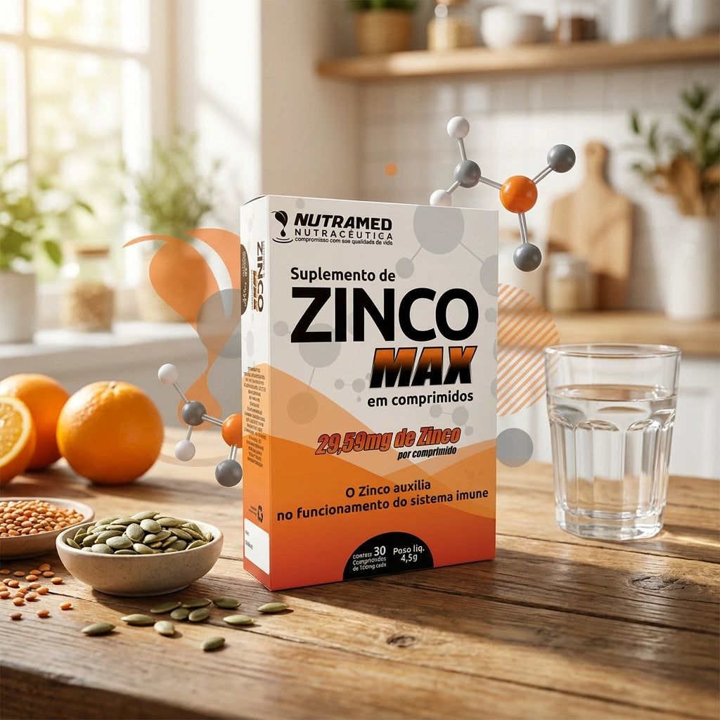 Zinco MAX | 30 Comprimidos