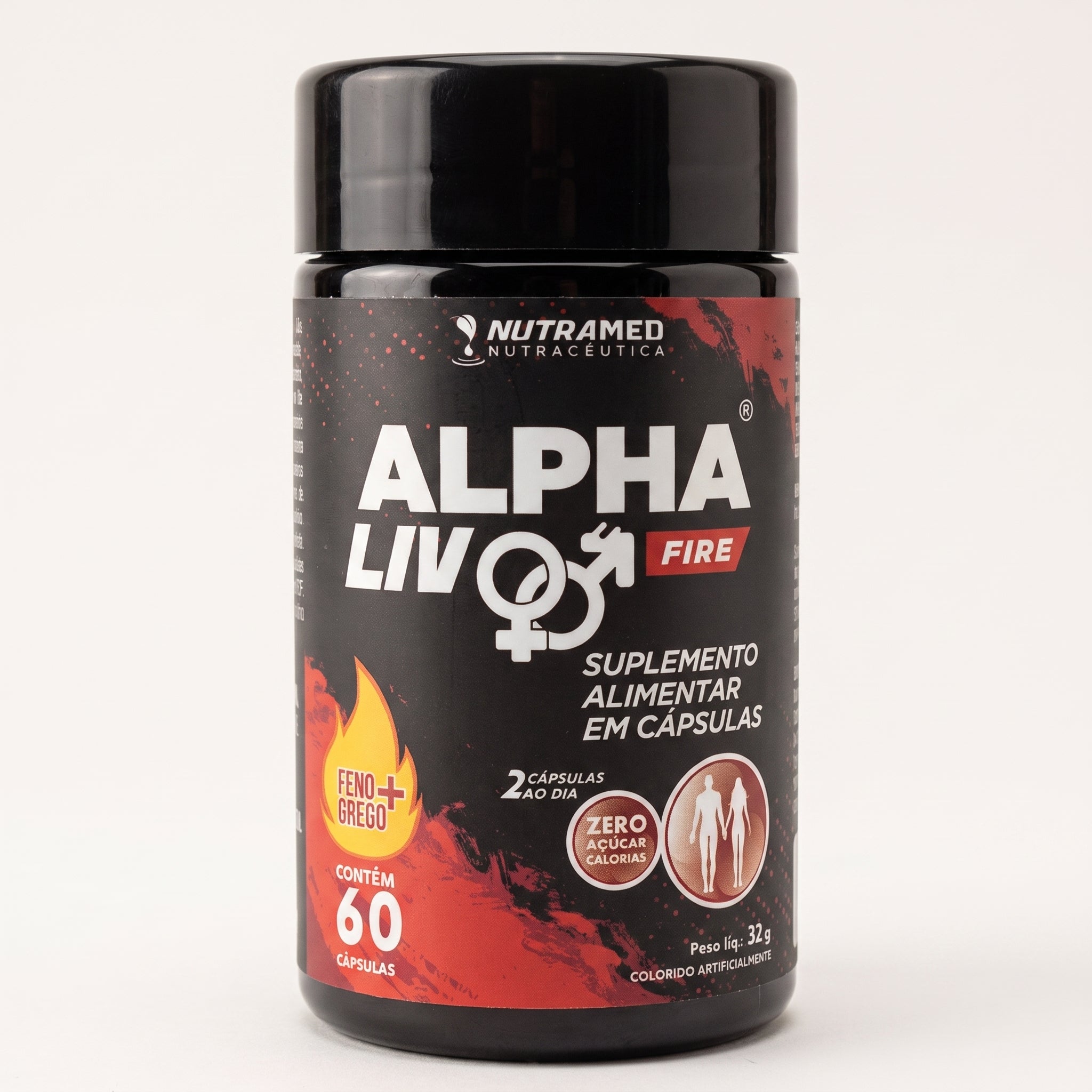 Alpha Liv (Feno Grego + Vit + Min) | 60 Cápsulas