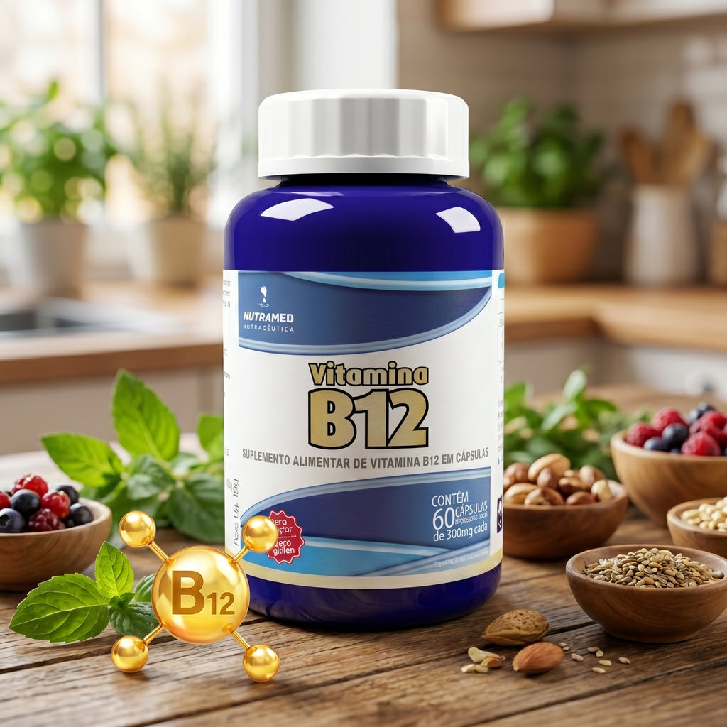 Vitamina B12 | 60 Cápsulas