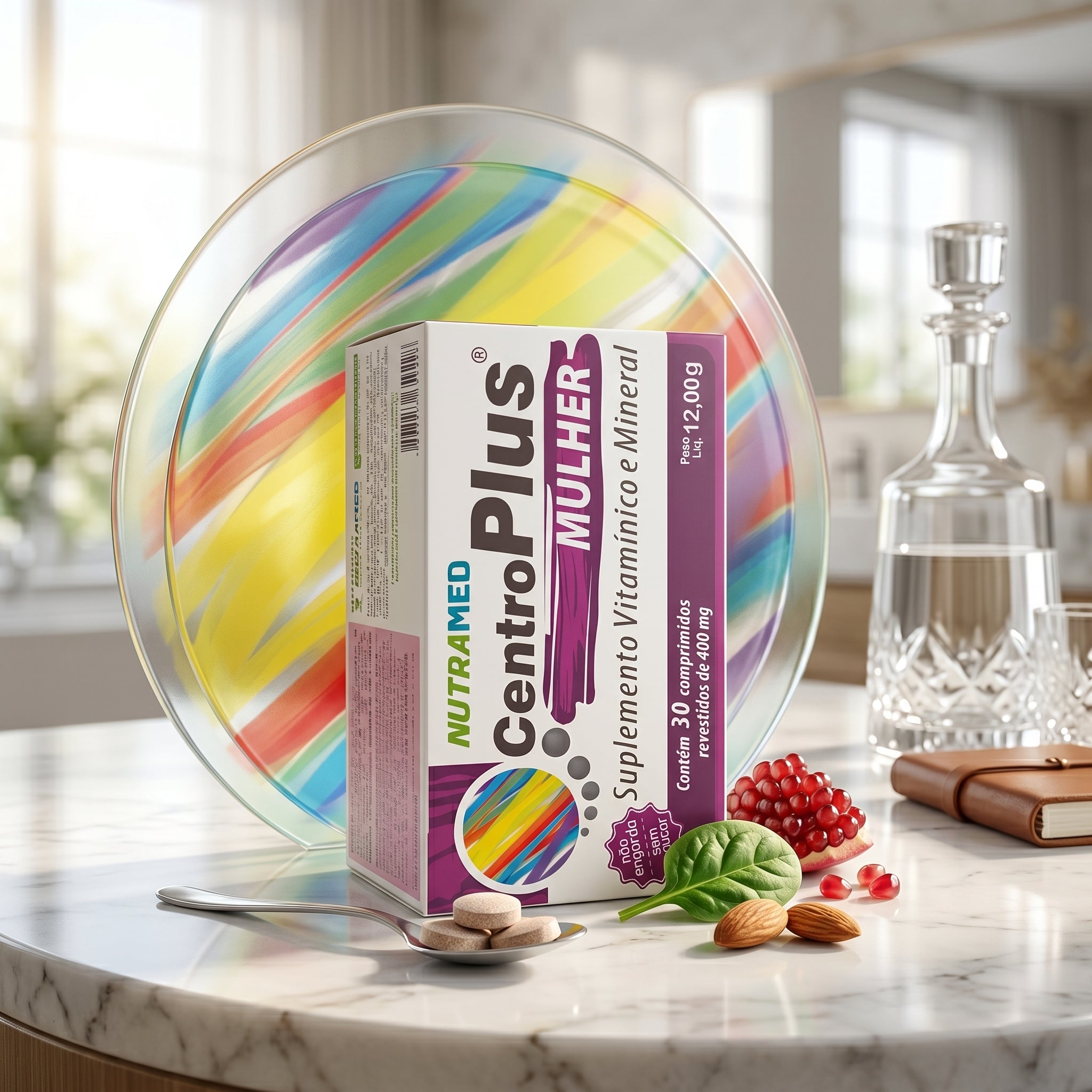 Centroplus Mulher (Polivitamínico Mulher) | 30 comprimidos