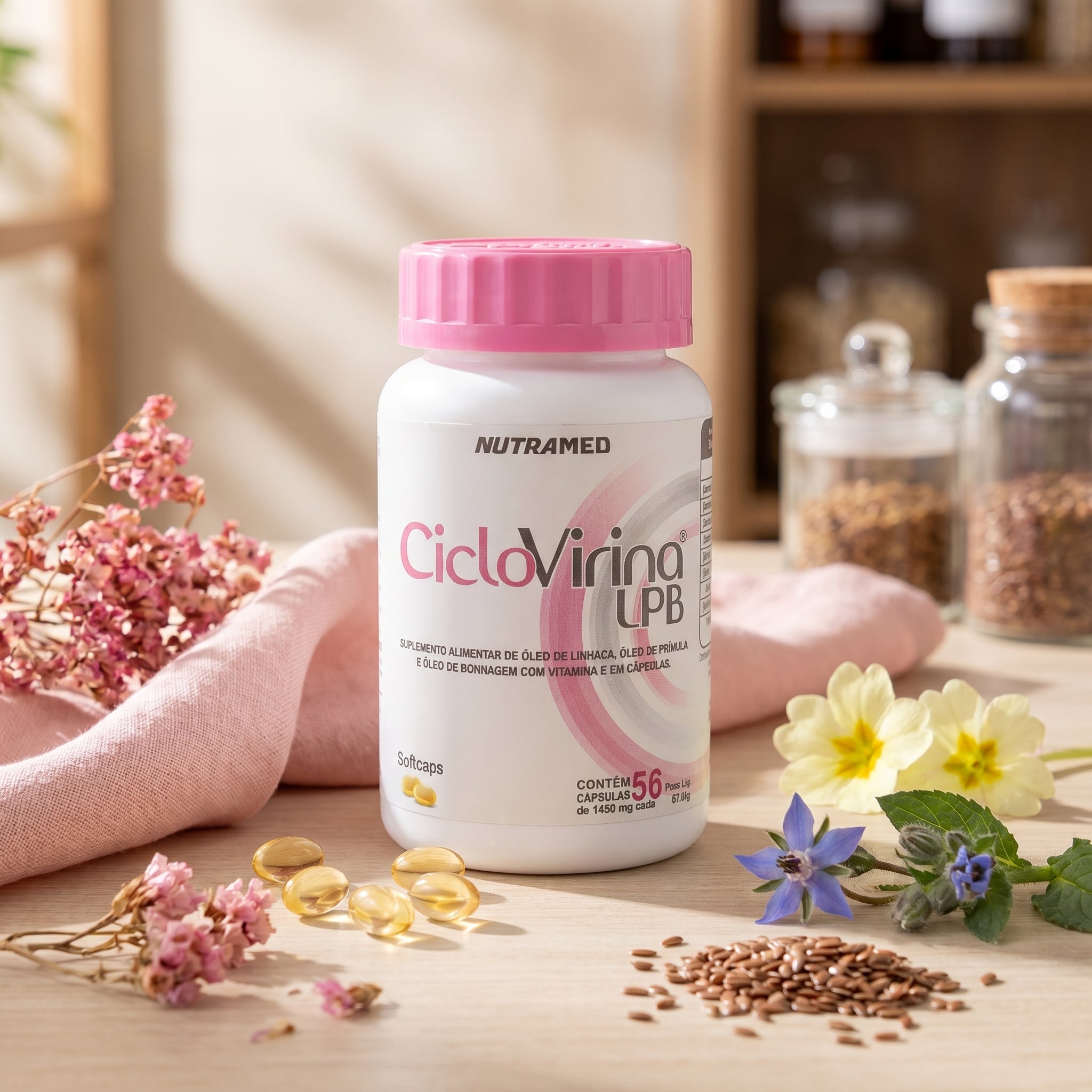 Ciclovirina LPB - 56 cápsulas