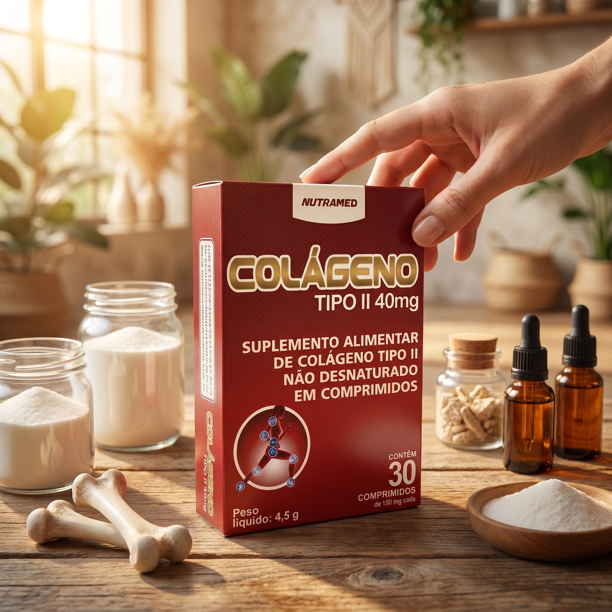Colágeno Tipo 2 (40mg) | 30 Comprimidos