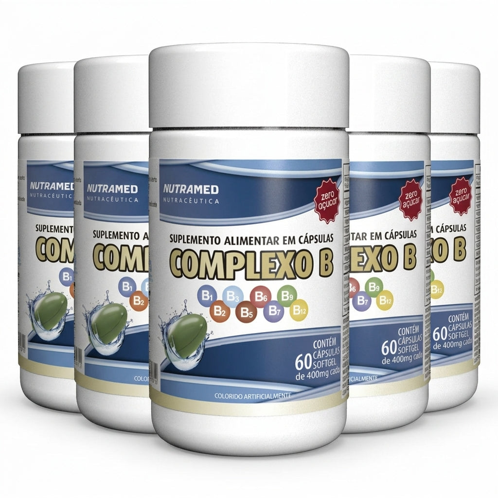 Complexo B | 60 cápsulas