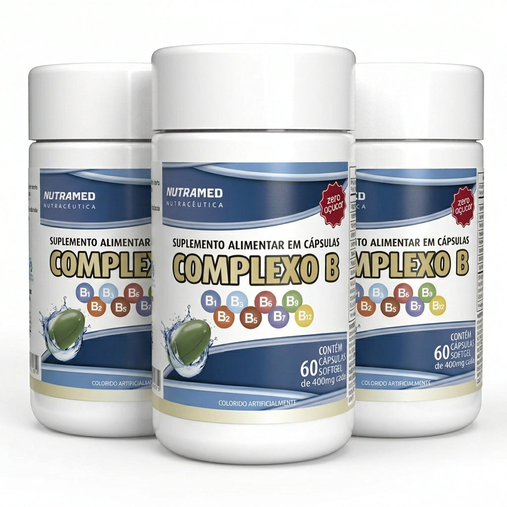 Complexo B | 60 cápsulas