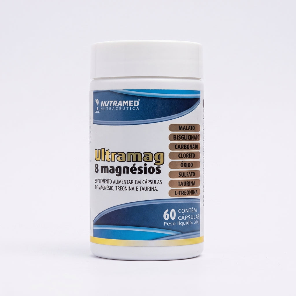 Ultramag 8 Magnésios | 60 Cápsulas