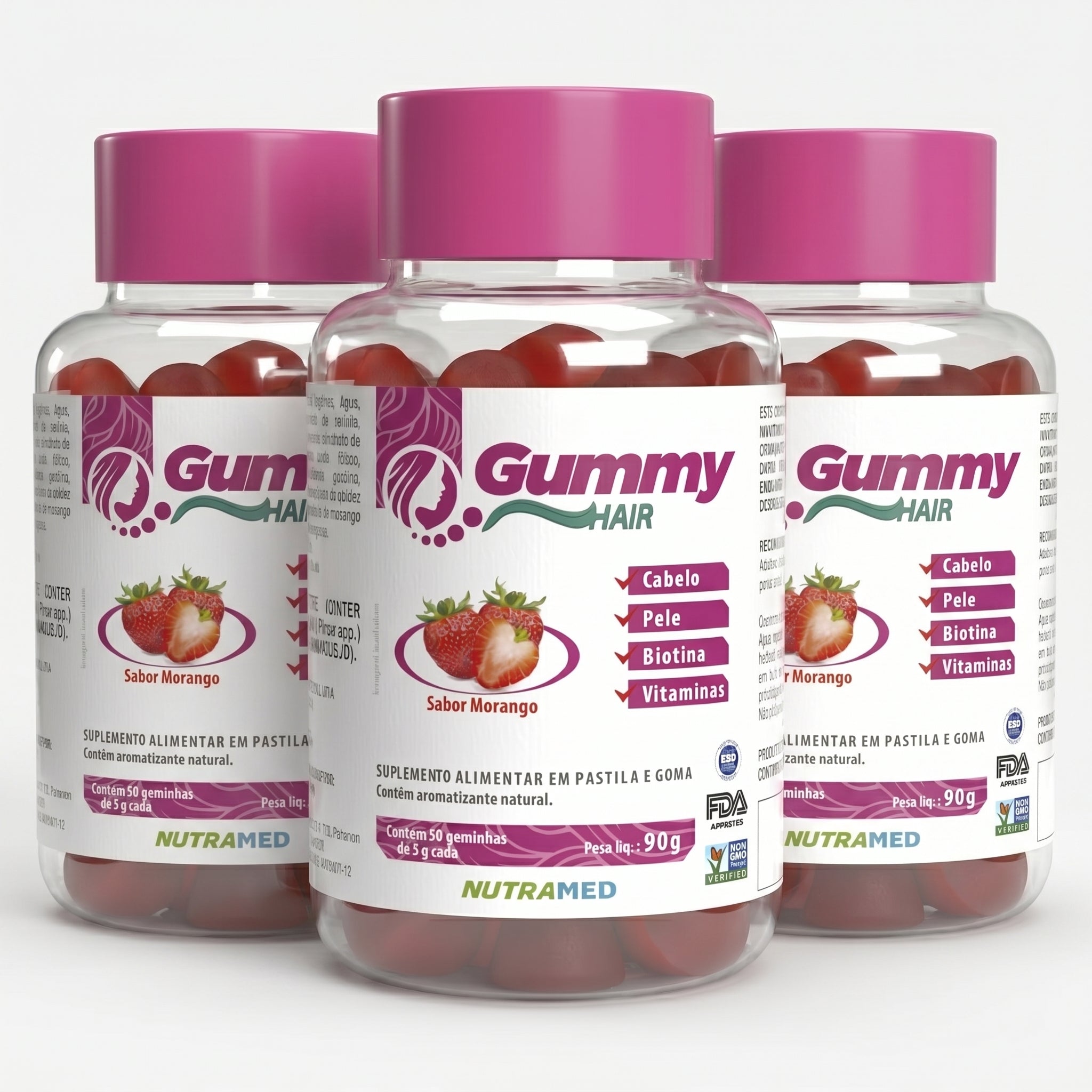 Gummy Hair | 30 gomas