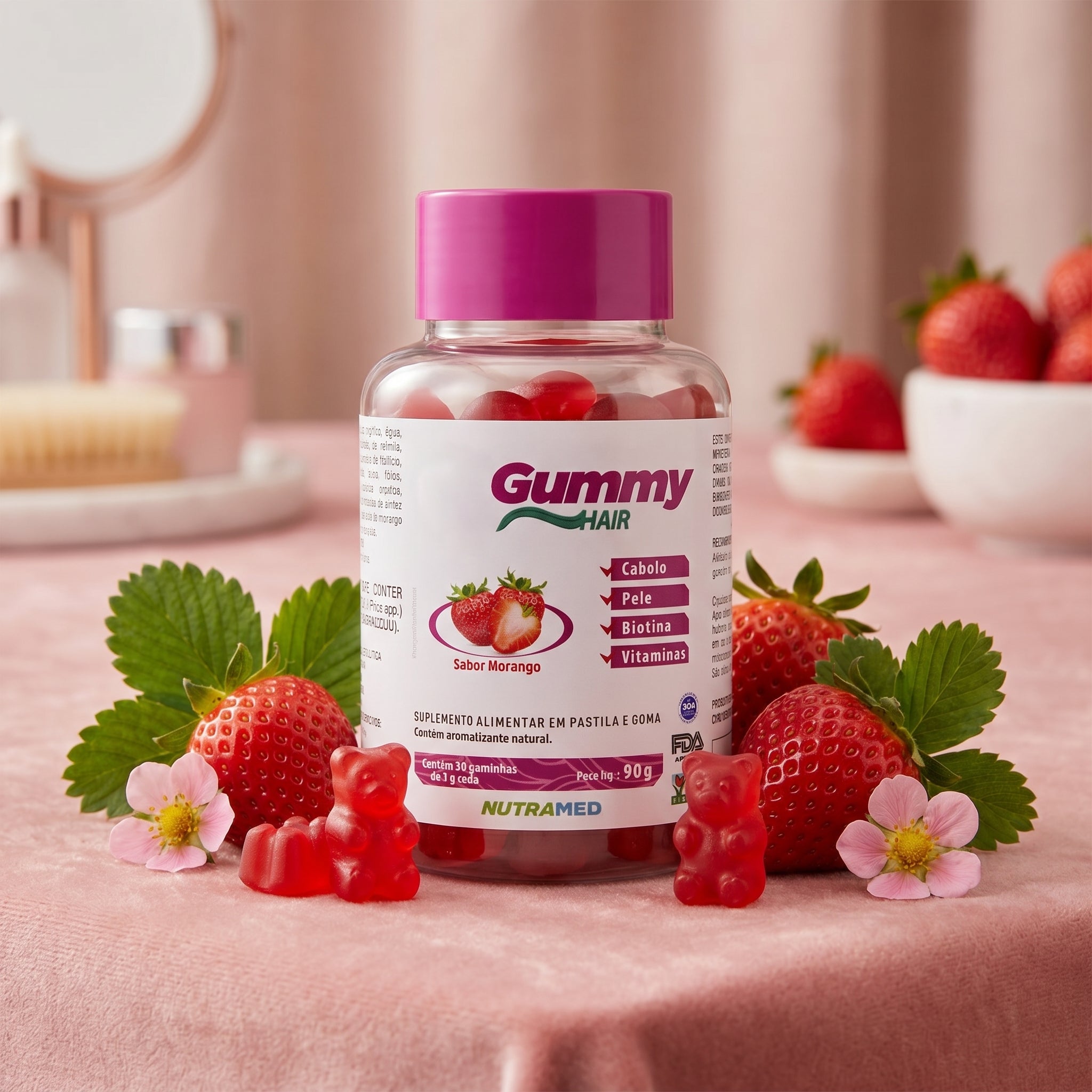 Gummy Hair | 30 gomas