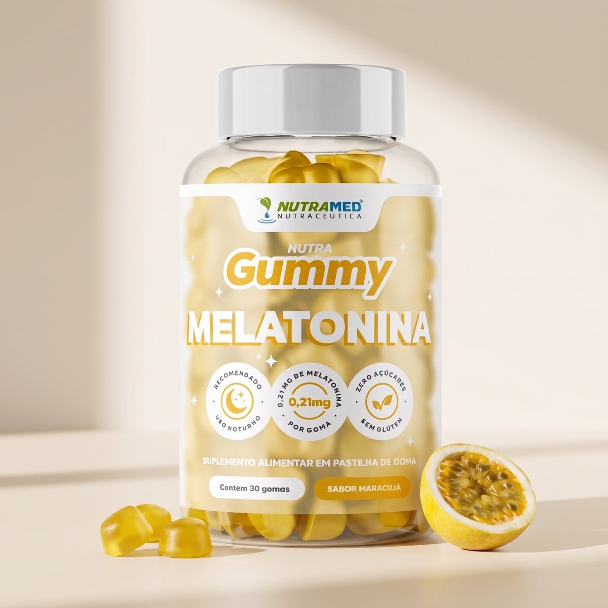 Nutra Gummy Melatonina 0,21 mg