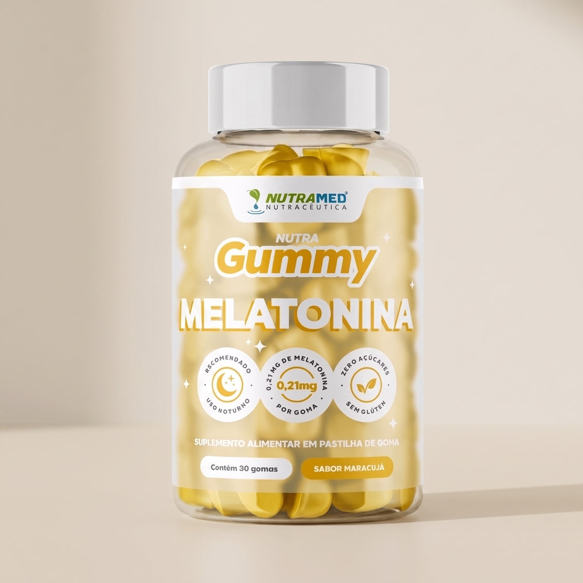 Nutra Gummy Melatonina 0,21 mg