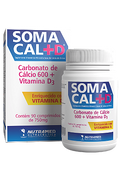 SomaCal +D (Cálcio + Vitamina D3) - 90 comprimidos
